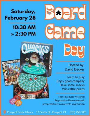 Board Game Day - Sat